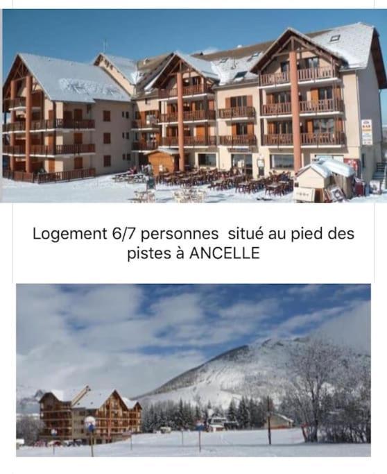 Appart Tres Ensoleille 5-6 Pers Au Pied Des Pistes Ancelle Exterior foto